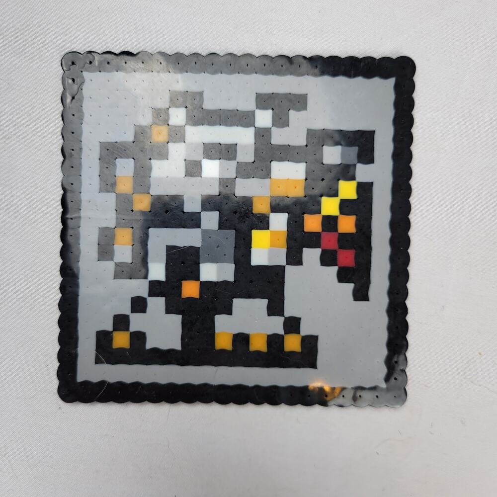 Alphamon Ouryuken 16Bit Digimon Digivice Perler Bead Pixel Art